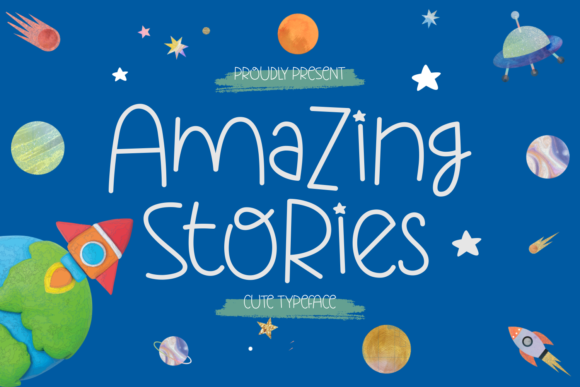 Amazing Stories: The Playful Font That Brings Joy to Every Project