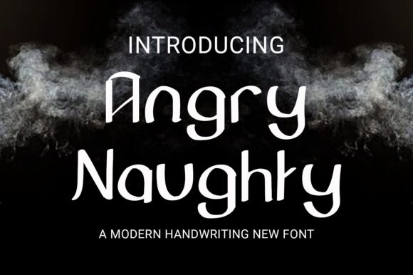 Angry Naughty: A Versatile Display Font for Modern Design Needs