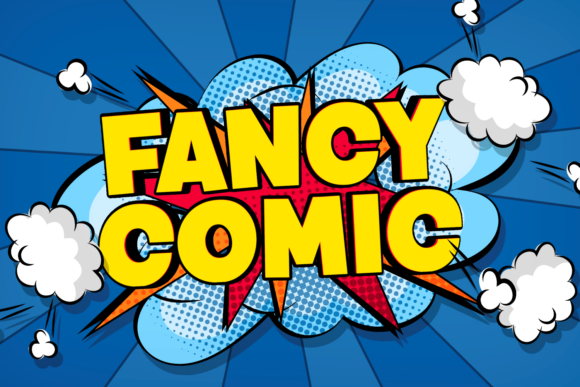 Enhancing Visual Communication with Fancy Comic: A Playful Yet Powerful Display Font