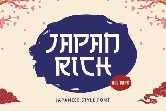 Japan Rich: A Strategic Display Font for Impactful Communication