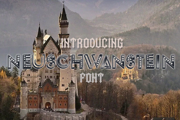 Neuschwanstein: A Bold and Elegant Font for Stunning Visual Impact