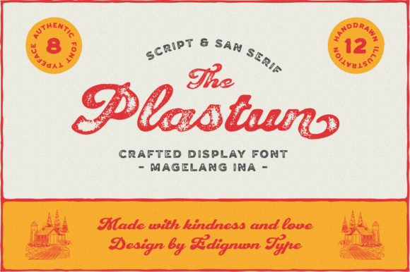 Plastun: A Vintage-Inspired Font for Creative Projects