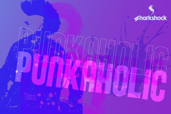 Punkaholic: A Bold Display Font for Creative Projects