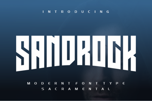Sandrock: A Bold Display Font for Headlines and Branding