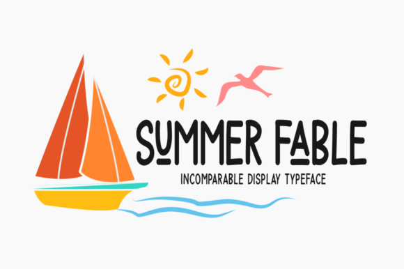 Summer Fable: A Display Font for Creative Expression and Professional Projects