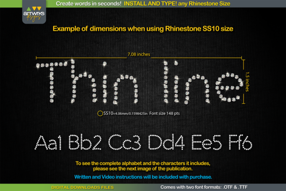 Thin Line: A Bold and Adaptable Display Font That Brings Creativity to Life
