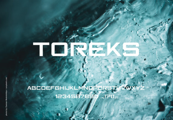 Toreks: A Bold Display Font for Modern, Sporty Design Projects