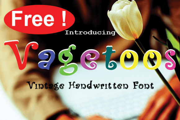 Vagetoos: The Whimsical Display Font for Modern Creativity