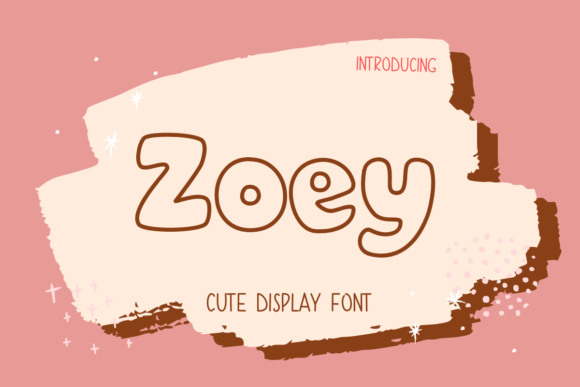 Zoey Font: A Bold and Transparent Display Font for Modern Design